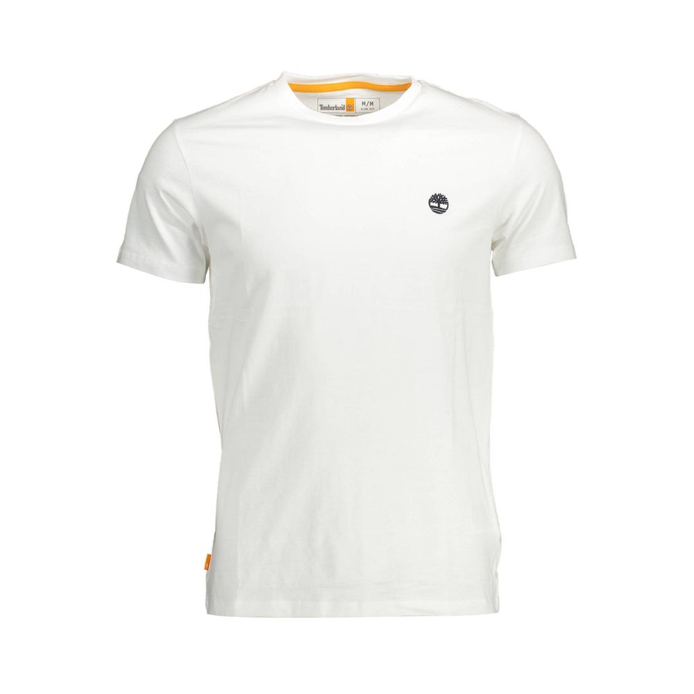 Timberland White Cotton T-Shirt