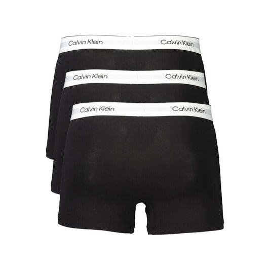 Calvin Klein Black Cotton Men Boxer Short CA-35389-XXL