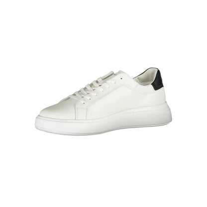 Calvin Klein White Polyester Sneaker