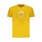 Trussardi Yellow Cotton Men T-Shirt TR-36625-XXL