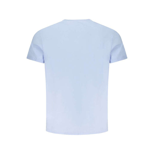 Tommy Hilfiger Blue Cotton Men T-Shirt
