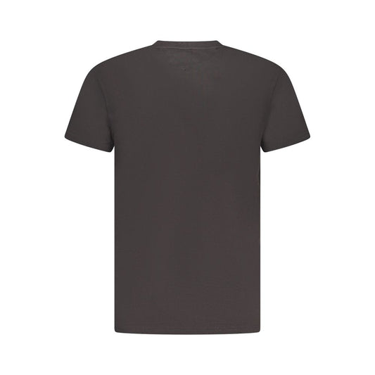 Tommy Hilfiger Black Cotton Men T-Shirt TO-38482-S