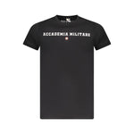 Accademia Militare Black Cotton T-Shirt AC-36547-S