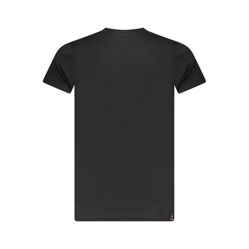 Accademia Militare Black Cotton T-Shirt AC-36547-S
