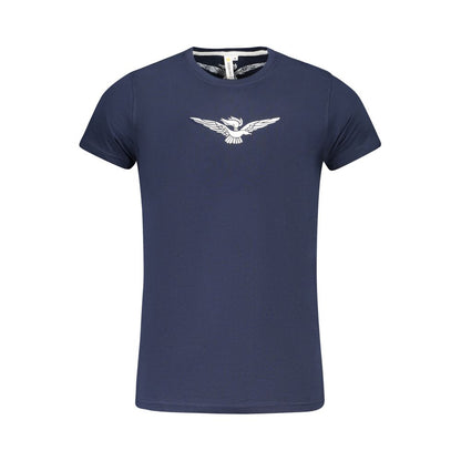 Accademia Militare Blue Cotton T-Shirt
