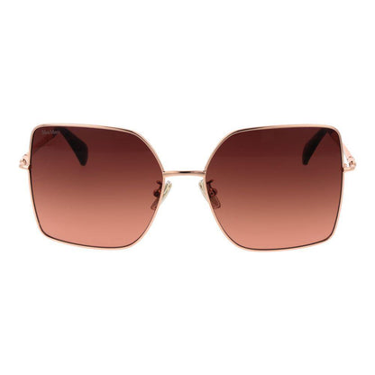 Max Mara Rose Gold Women Sunglass