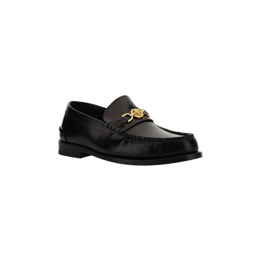 Versace Leather Loafers VE-10135921A099121B00V-EU41.5/US8.5