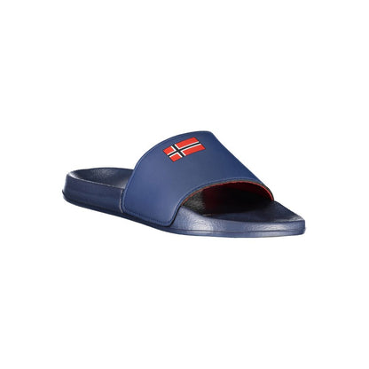 Norway 1963 Blue Plastic Men Sandal with trendy design and logo