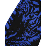 Dolce & Gabbana Blue Black Logo Neck Warmer Wrap Shawl Scarf