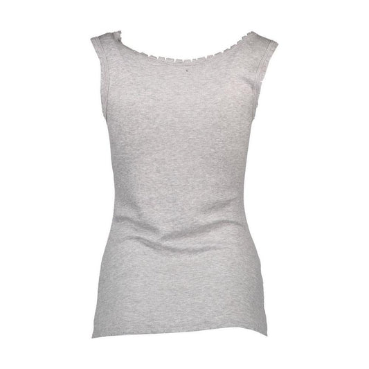 Silvian Heach Gray Viscose Women Top