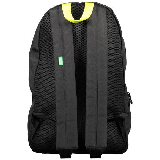 Tommy Hilfiger Black Polyester Backpack TO-9772