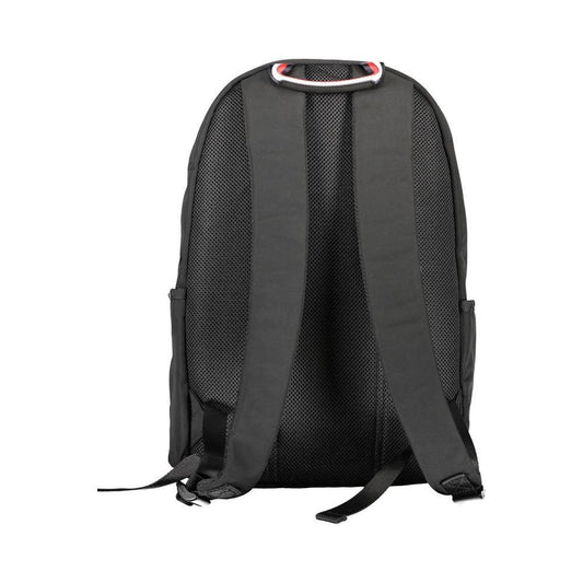 Tommy Hilfiger Black Polyester Backpack TO-16789