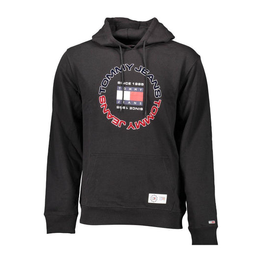 Tommy Hilfiger Black Cotton Men Sweater TO-17445-XL