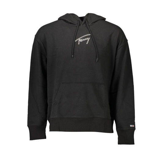Tommy Hilfiger Black Cotton Men Sweater TO-17443-XL