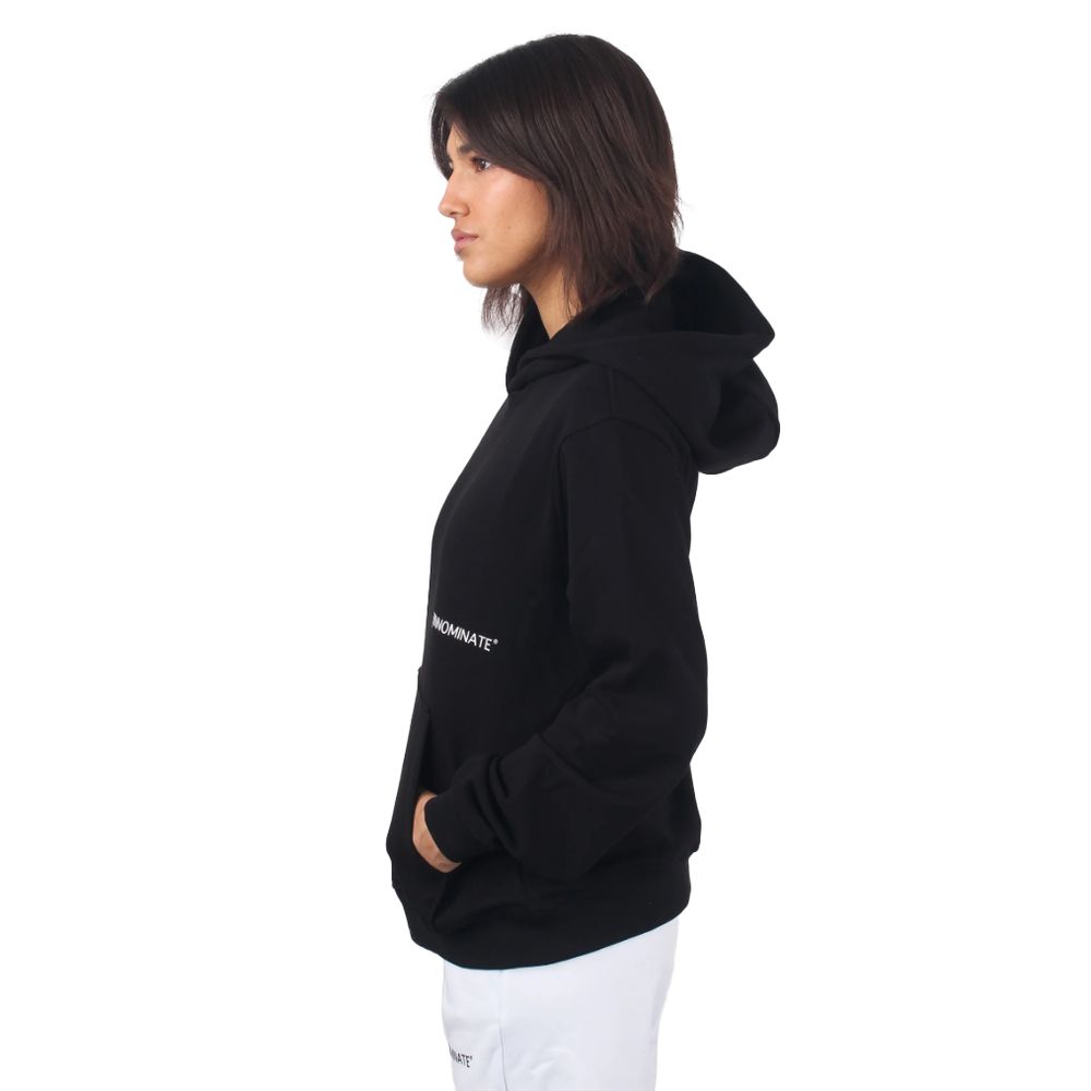 Hinnominate Black Cotton Women Hoodie