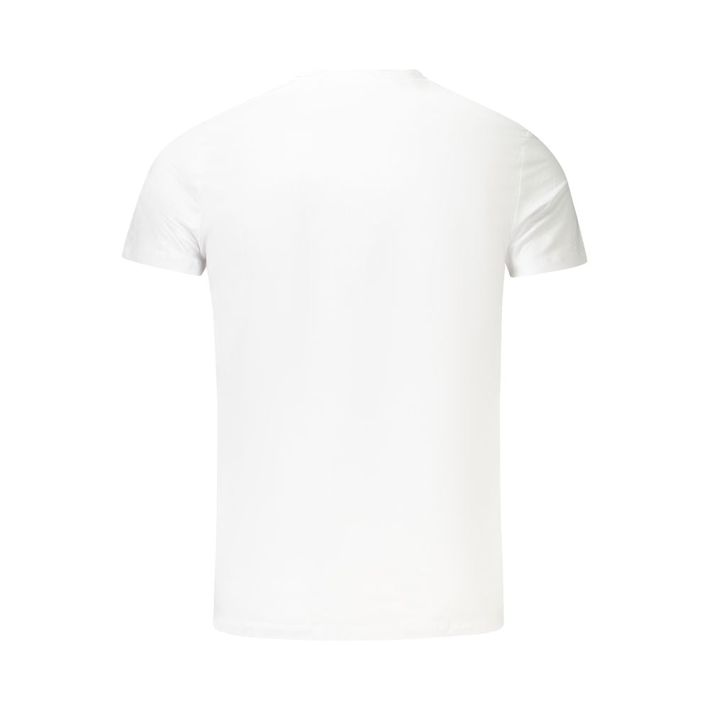 Pepe Jeans White Cotton Men TShirt PE-38845-XL