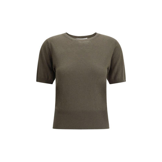 Extreme Cashmere Short-sleeved Sweater EX-41619418TU05ARMY-ONE SIZE