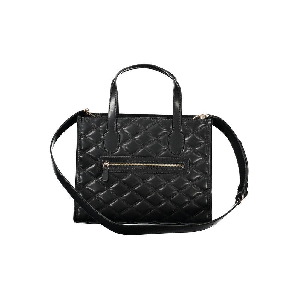 Guess Jeans Black Polyethylene Handbag GU-34842