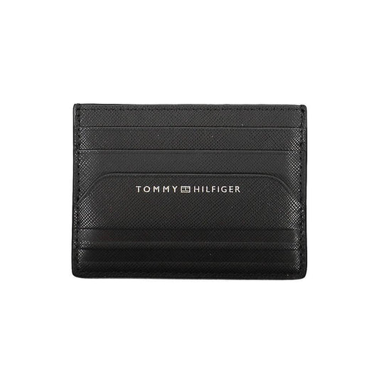 Tommy Hilfiger Black Leather Wallet TO-20437