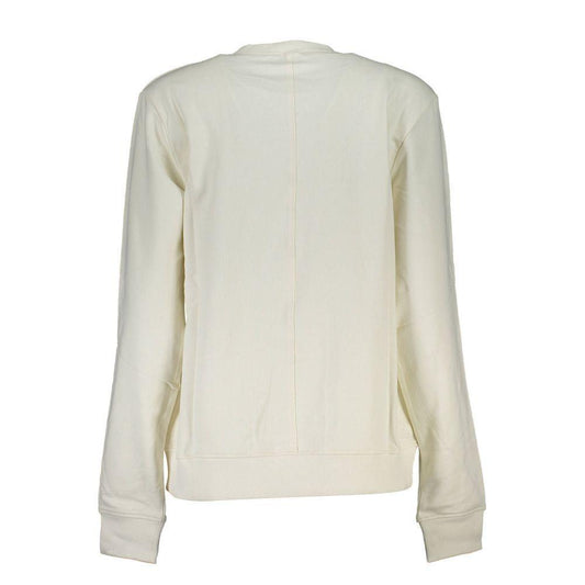 North Sails White Cotton Sweater