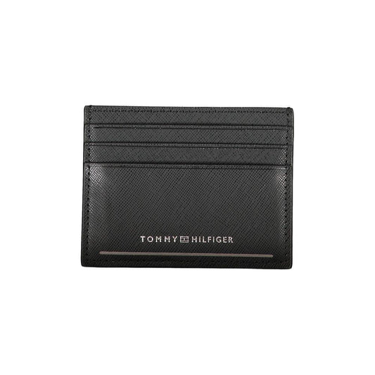 Tommy Hilfiger Black Leather Wallet TO-27169