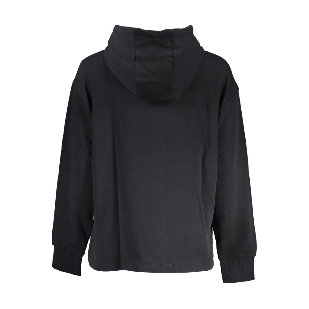 Napapijri Black Cotton Sweater NA-28549-XS