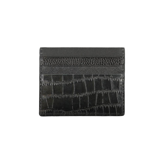 Tommy Hilfiger Black Leather Wallet TO-30740