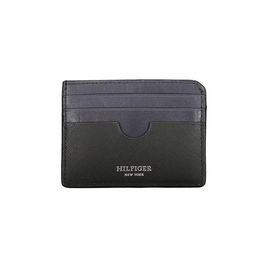 Tommy Hilfiger Black Leather Wallet TO-30861