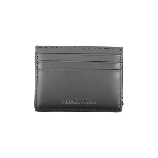 Tommy Hilfiger Black Leather Wallet TO-31016
