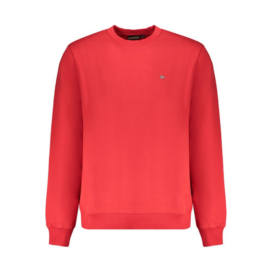 Napapijri Red Cotton Sweatshirt