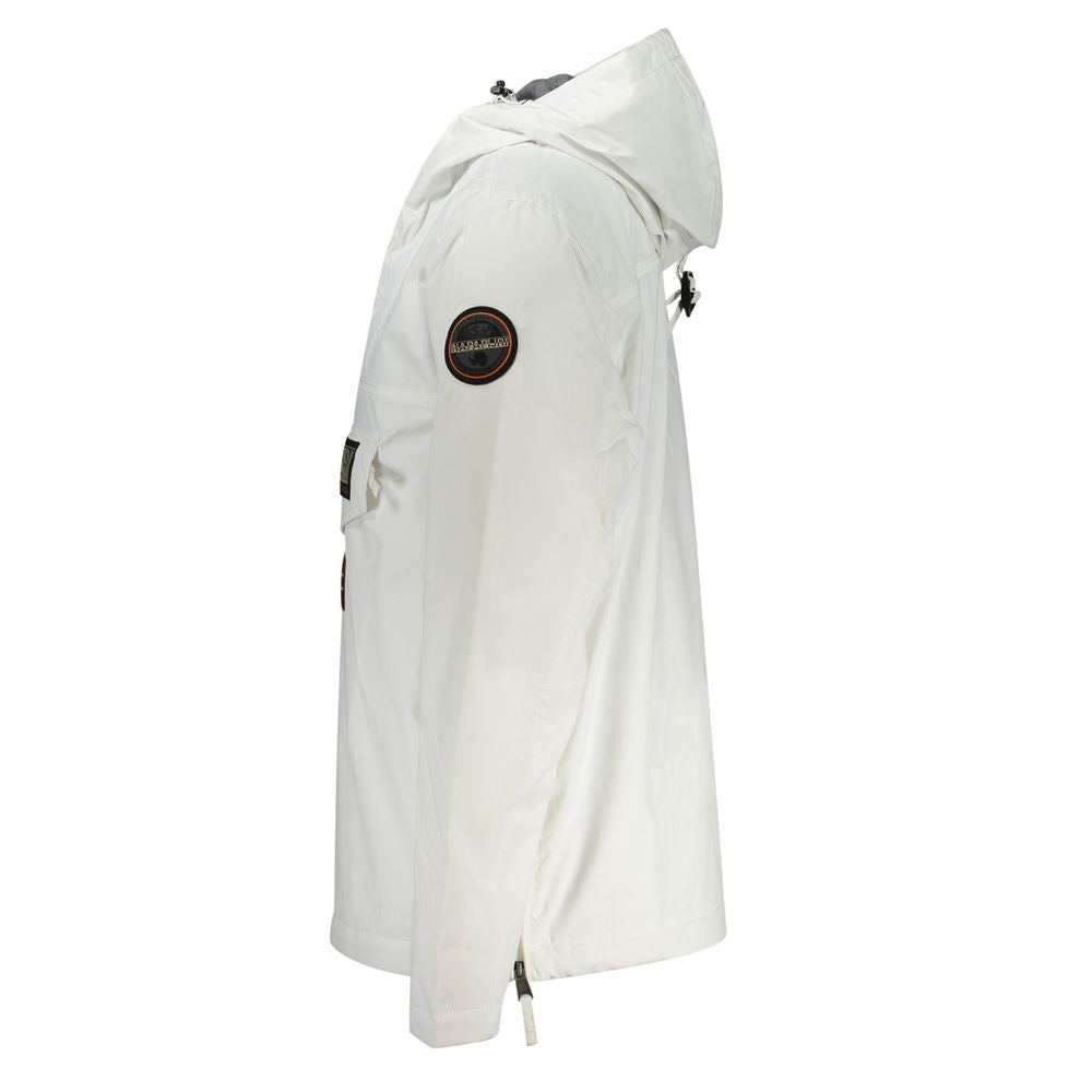 Napapijri White Polyamide Men Jacket