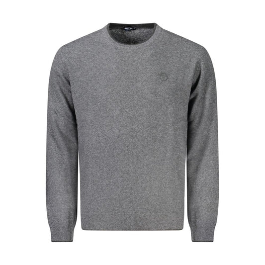 North Sails Gray Cashmere Sweater NO-32943-M