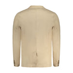 Guess Jeans Beige Cotton Jacket GU-33214-S
