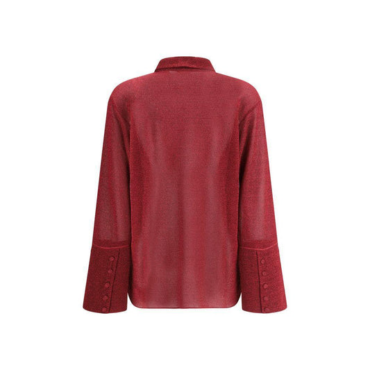 Oséree Lumière Shirt OS-LSF235BURGUNDY-M/L