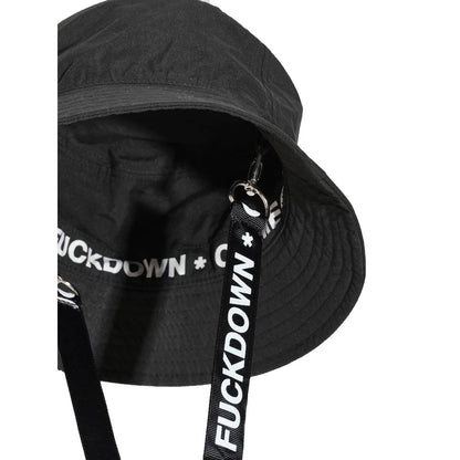 Comme Des Fuckdown Black Polyester Men Fisherman Hat