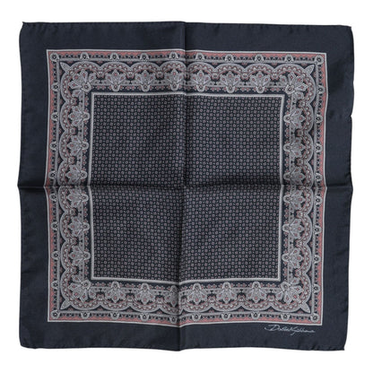 Dolce & Gabbana Multicolor Fantasy Silk Square Foulard Scarf
