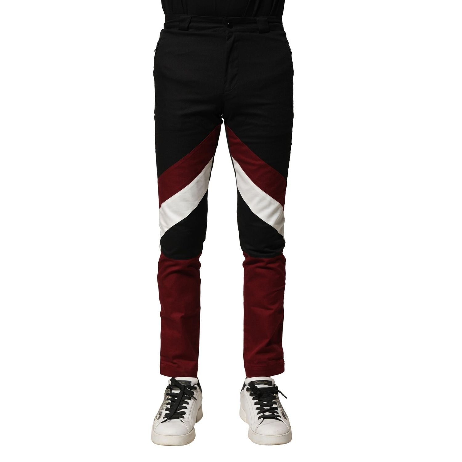 Dolce & Gabbana Multicolor Cotton Jogger Men Pants
