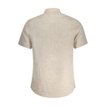 North Sails Beige Linen Shirt NO-38909-S