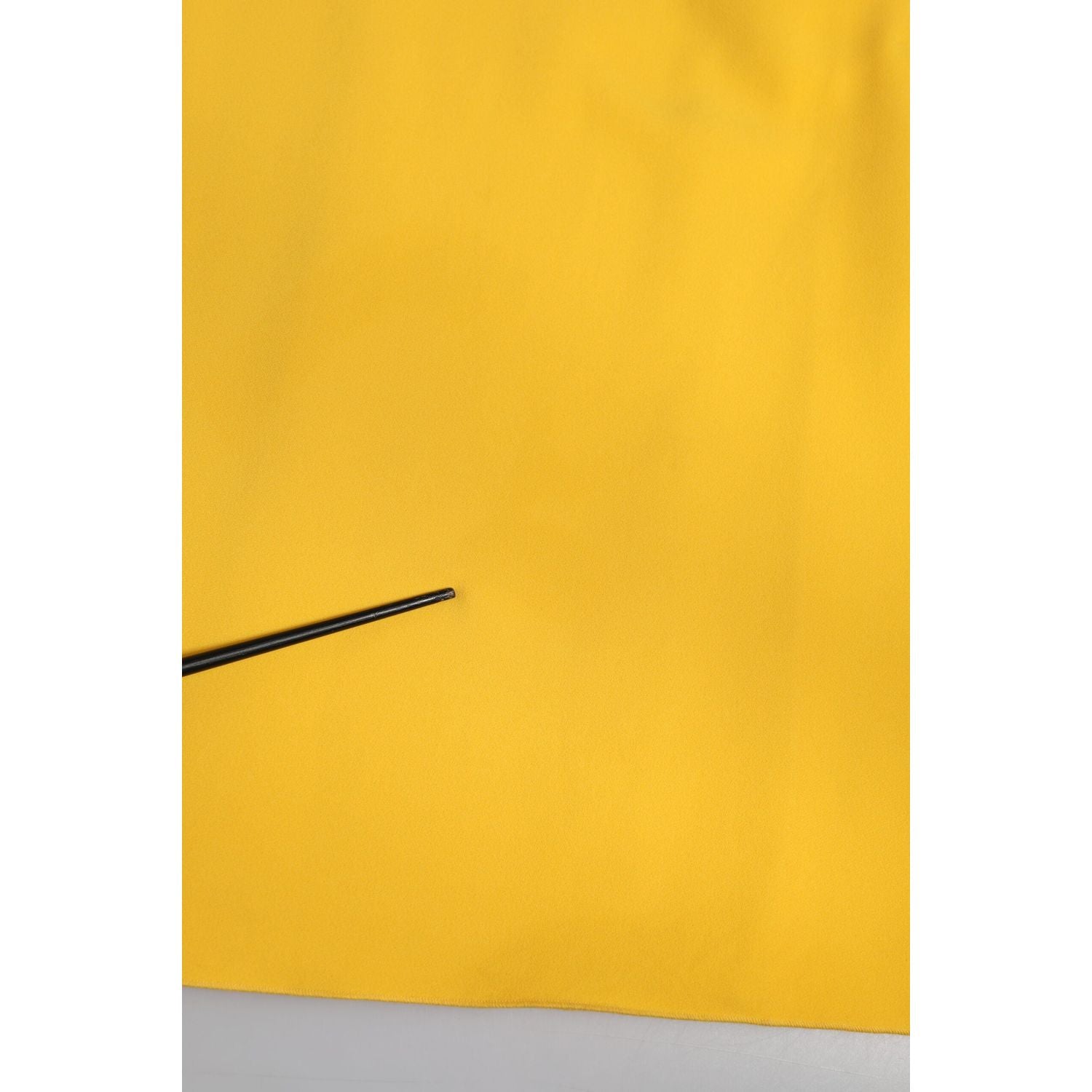 Dolce & Gabbana Yellow One Shoulder Side Slit Sheath Dress