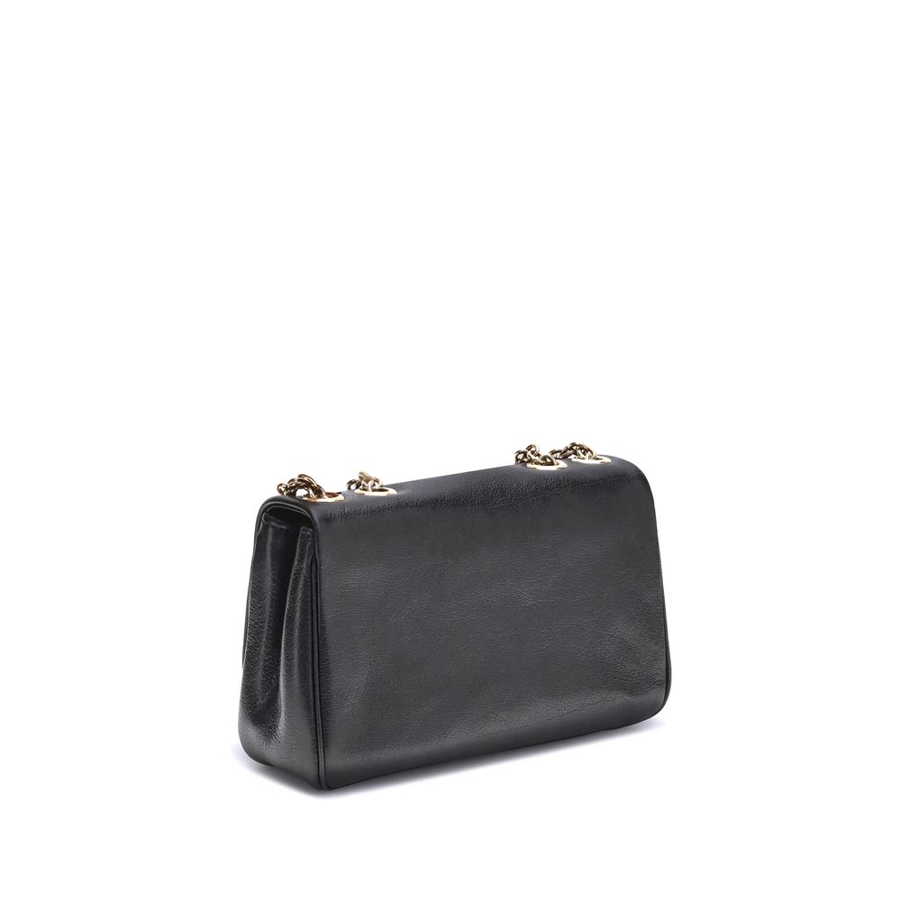 Chloé Black Calf Leather Bos Taurus Shoulder Bag