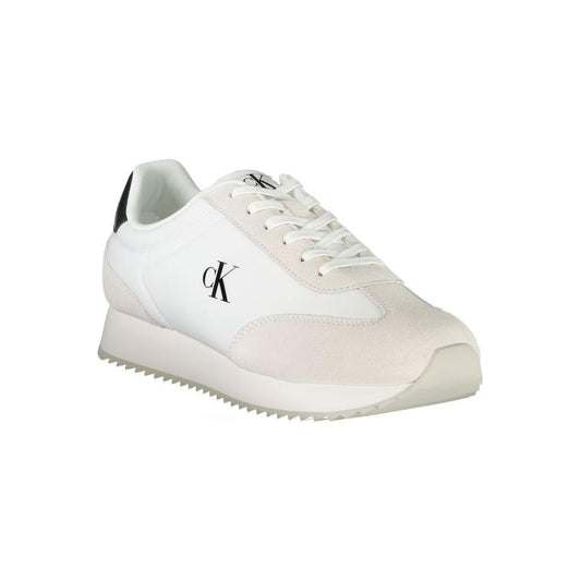 Calvin Klein White Leather Men Sneaker
