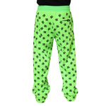 Dolce & Gabbana Green Logo Print Jogger Men Sweatpants Pants PAN76240-48