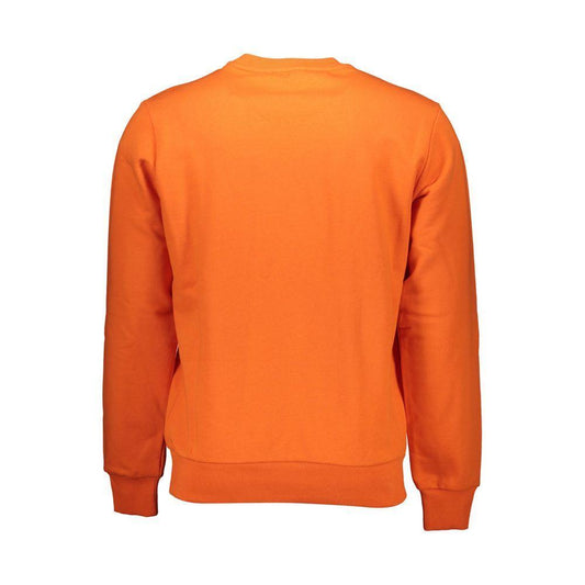 Diesel Orange Cotton Sweater DI-4337-XL