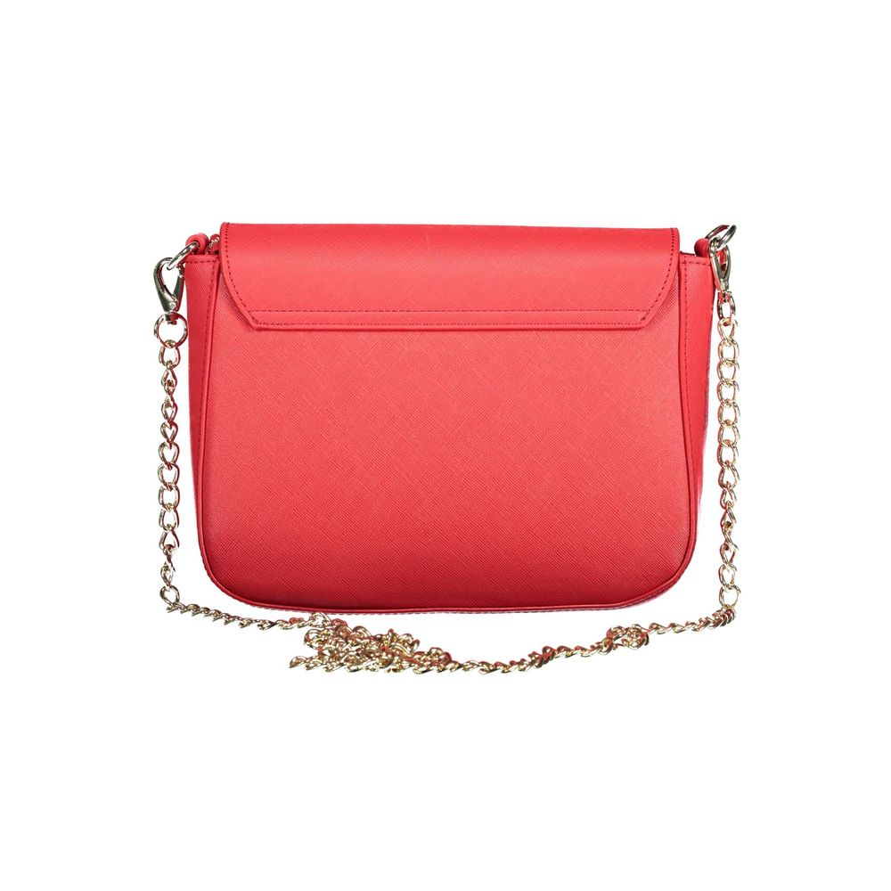 Mario Valentino Red Polyethylene Handbag