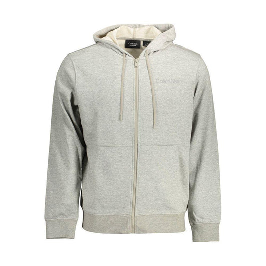 Calvin Klein Gray Cotton Sweater CA-15107-M