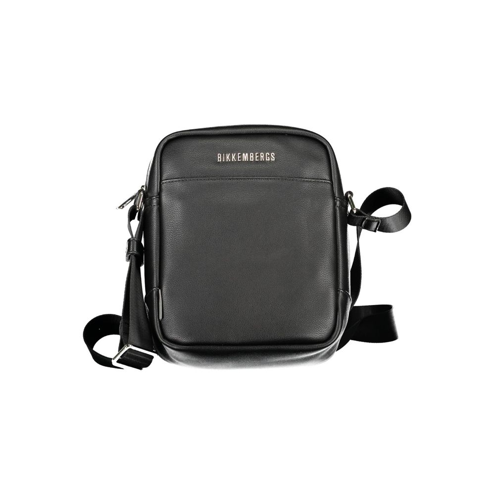 Bikkembergs Black Polyethylene Shoulder Bag