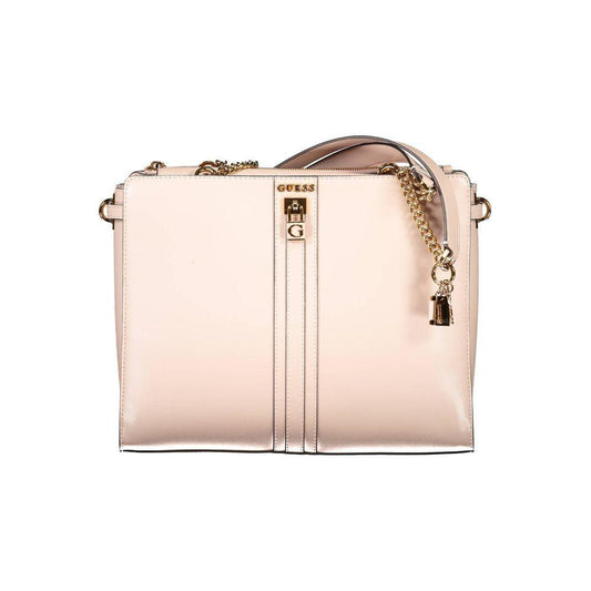 Guess Jeans Pink Polyethylene Handbag GU-17239