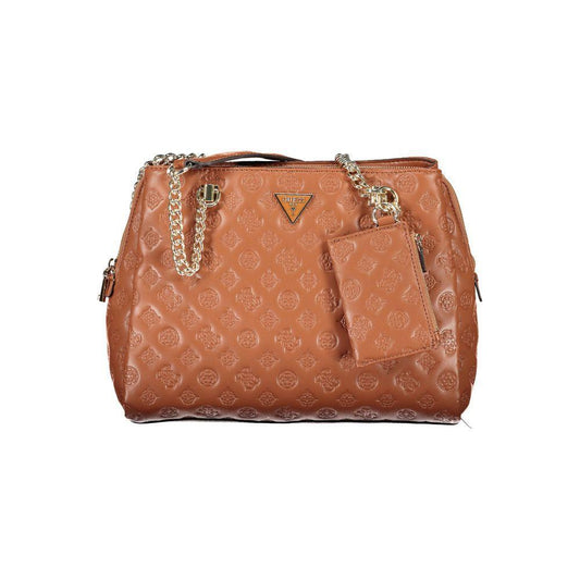 Guess Jeans Brown Polyethylene Handbag GU-17241