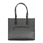 Guess Jeans Black Polyethylene Handbag GU-17377