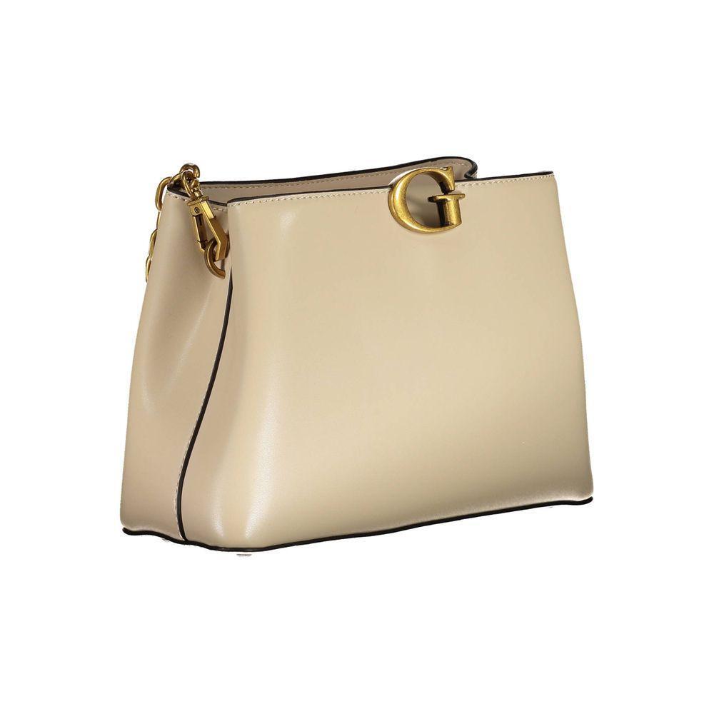 Guess Jeans Beige Polyethylene Handbag GU-17530